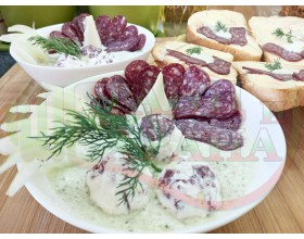 БЪЛГАРСКИ КОЛБАСОВИ СОСОВИ СОЛЕНИ КРЕМОВЕ С КОЛБАСИ