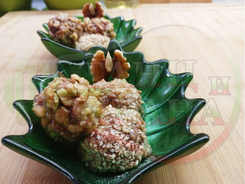 Български бананов бонбонен постен десерт 