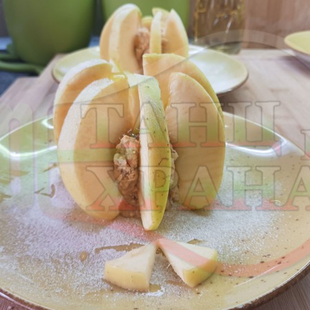 Български бисквитени ябълкови постни мини топчести торти 