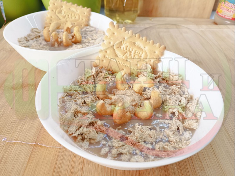 Българска бозова сурова сладка супа 