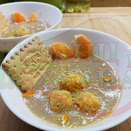 Българска бозова сурова сладка супа 