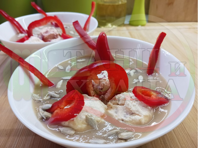 Българска бозова сурова сладко солена супа 