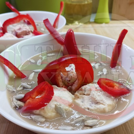 Българска бозова сурова сладко солена супа 