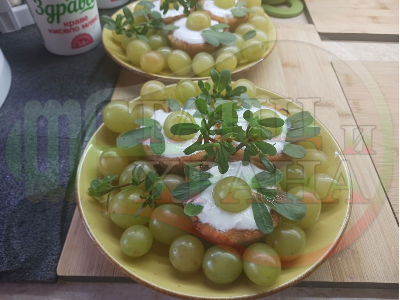 Хлебни сладки кошнички изпечени на фурна 