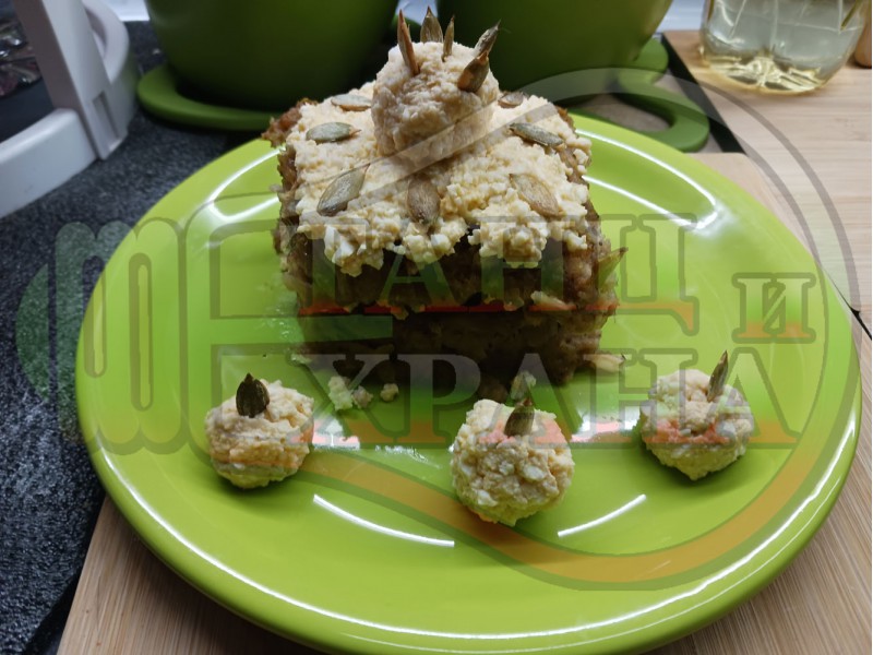 Хлебна картофена торта 