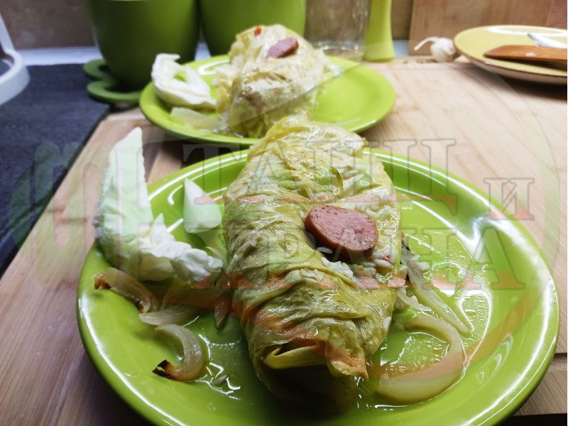 Зелеви големи сарми 