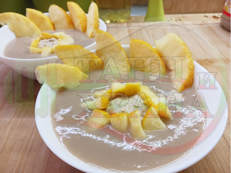 Българска бозова сурова сладка супа 