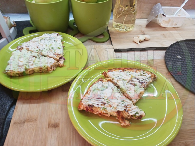 Българска хлебна плоска солена торта 