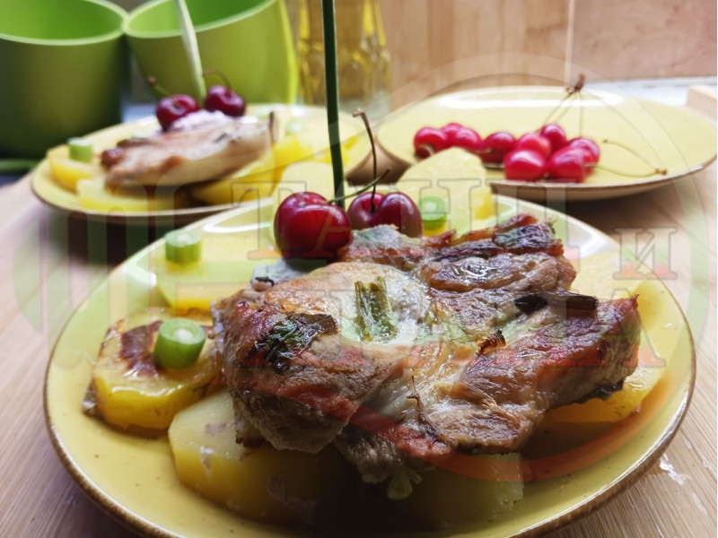Български свински пържоли 