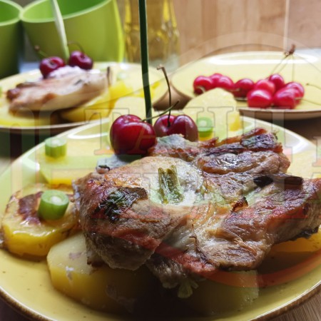 Български свински пържоли 