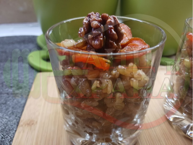 Карамелизирано варено жито 