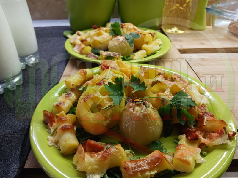 Български пълнени картофи 