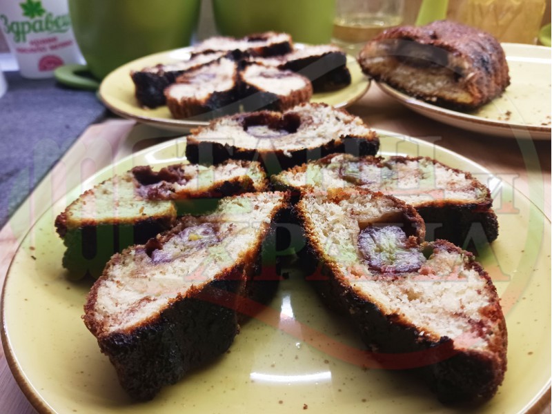 Кексово сладко руло 