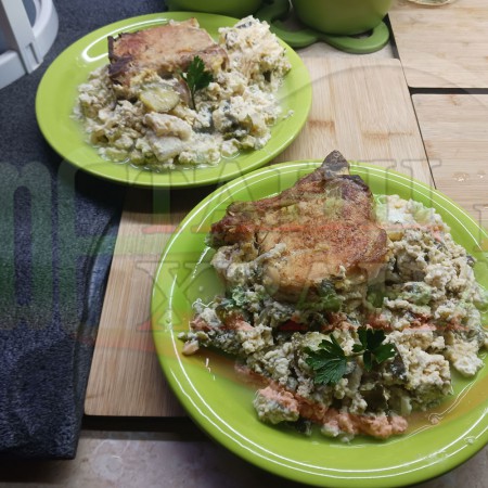 Свински пържоли 