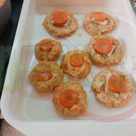 Морковено картофени кюфтета 