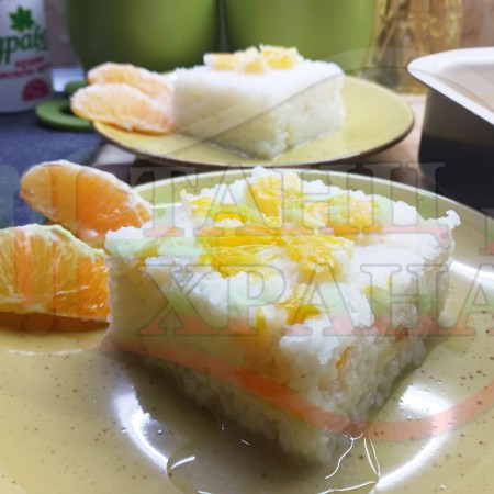 Млечен оризов сладък десерт 