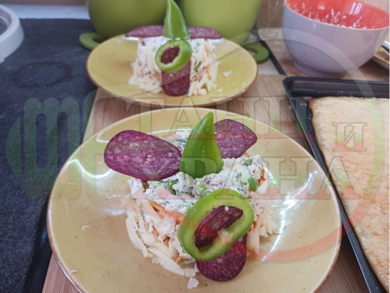 Мини палачинкова торта 