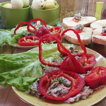 Българска пастетна сурова салата 