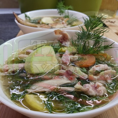 Българска пилешка супа 