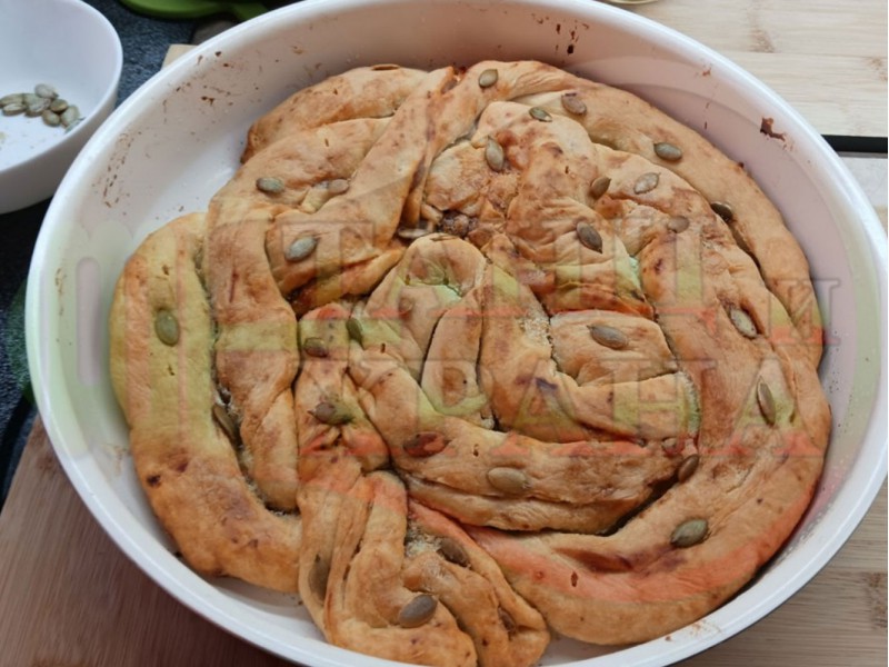 Плетена баница 