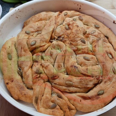 Плетена баница 