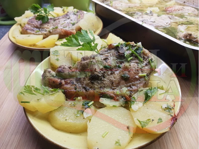 Български свински пържоли 