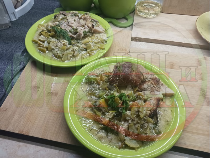Свински вратни пържоли 