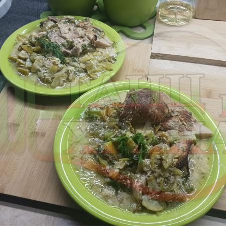 Свински вратни пържоли 