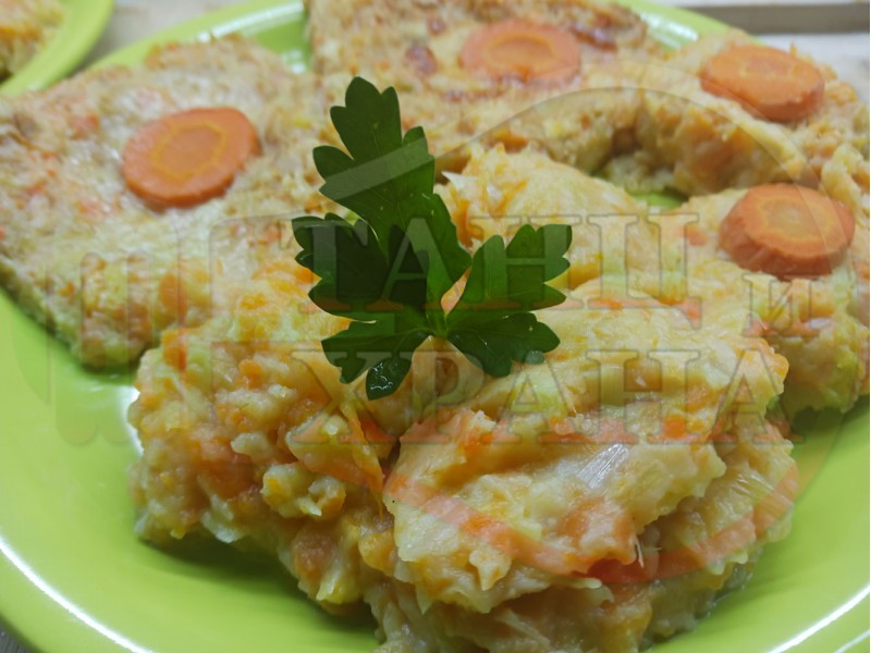 Морковено пюре с картофи 