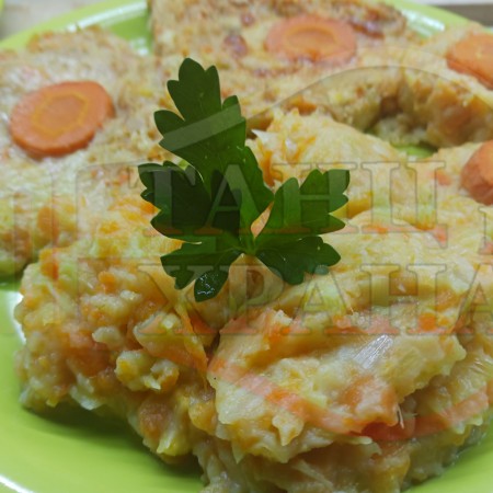 Морковено пюре с картофи 