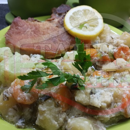 Свински пържоли 