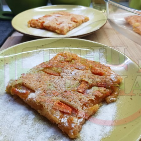 Сладка постна пита изпечена на фурна 