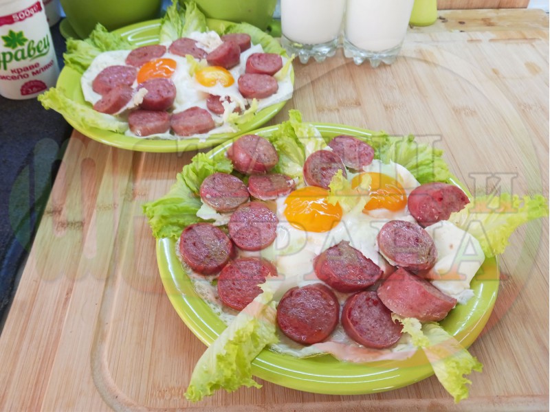 Яйца на очи 