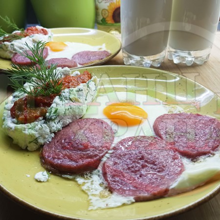 Яйчена закуска с яйца на очи 