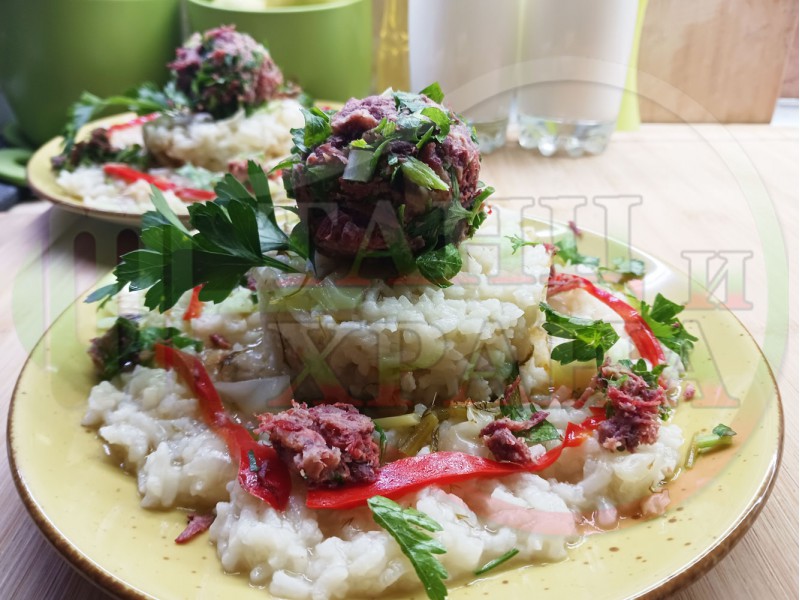 Зеле с ориз 