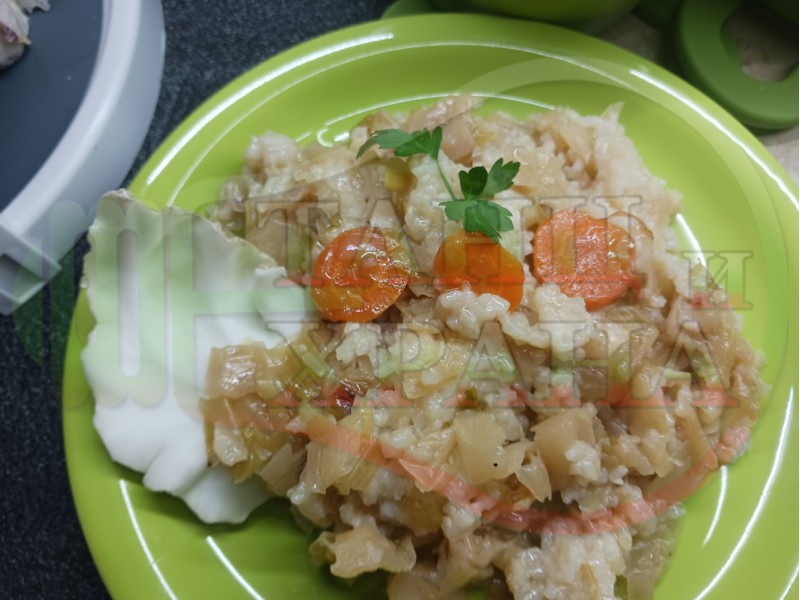 Бяло прясно зеле с ориз 