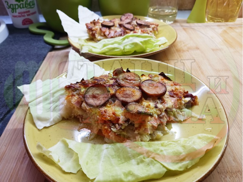 Българска яйчена зелева пита 