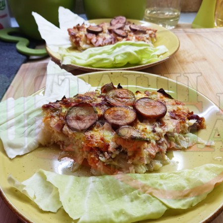 Българска яйчена зелева пита 