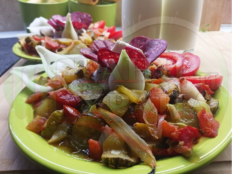 Постна зеленчукова яхния 